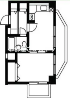 クレグラン東品川【おとり物件なし】#学生・社会人にオススメ!【4階】の間取り