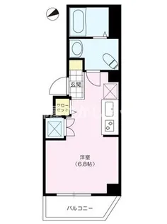 フォレストヴィラ入谷【おとり物件なし】#学生・社会人にオスス【5階】の間取り