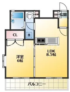 PLACE・T【おとり物件なし】#学生・社会人にオススメ!初期費用分【503号室】の間取り