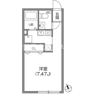 ZESTY神楽坂Ⅰ【おとり物件なし】#学生・社会人にオススメ【4階】の間取り
