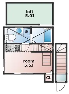 インベスト大森27【おとり物件なし】#学生・社会人にオススメ【2階】の間取り