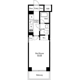 プライマル新宿若松町【おとり物件なし】#学生・社会人にオスス【0902号室】の間取り