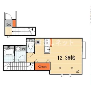 エスタシオン長崎【おとり物件なし】#学生・社会人にオススメ!【2階】の間取り
