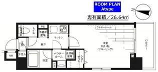 ステージファースト新宿西落合【おとり物件なし】#学生・社会人【6階】の間取り