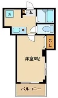 向出マンション【2階】の間取り