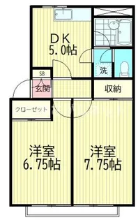 ファミネス山王【2階】の間取り