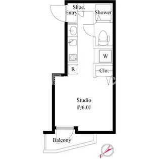 セレブラーレ町屋【おとり物件なし】#学生・社会人にオススメ!【3階】の間取り