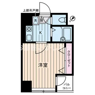 アベニール曙橋【3階】の間取り