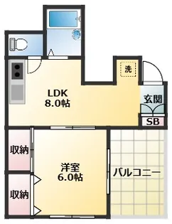 ベレーザ千駄木【おとり物件なし】#学生・社会人にオススメ!初【4階】の間取り