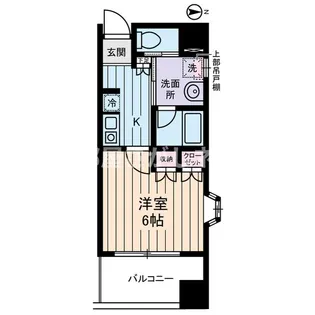 西川ビル【10階】の間取り
