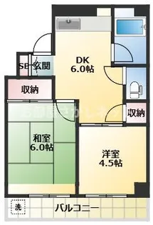 早苗エステートビル【おとり物件なし】#学生・社会人にオススメ【2階】の間取り