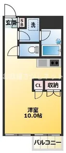 なり駒第3ビル【2階】の間取り