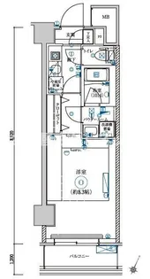 LEXE AZEST横濱関内【おとり物件なし】#学生・社会人にオススメ【10階】の間取り