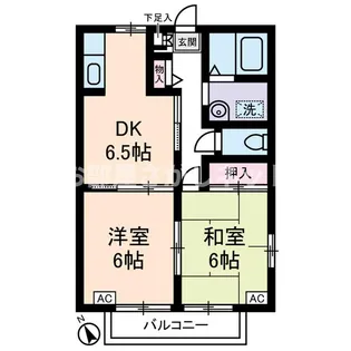ファミーユ・ドミ【2階】の間取り