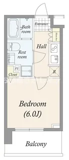 コンシェリアR 横濱桜木町【8階】の間取り