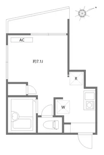 ブロッサムテラス町屋【3階】の間取り