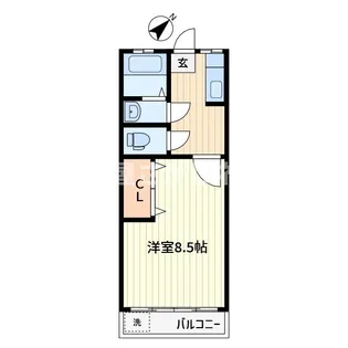 春月ビル【2階】の間取り