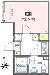 ANNEX三河島【おとり物件なし】#学生・社会人にオススメ!初期【2階】の間取り