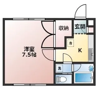 ハイツ・エレガンス F【2階】の間取り