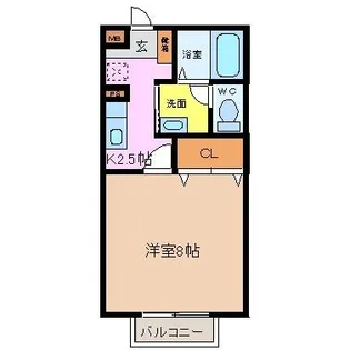 リブレット【2階】の間取り