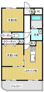 マスターズ・フォート【3階】の間取り