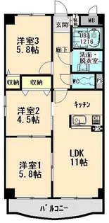 Grande Tokiwa【2階】の間取り