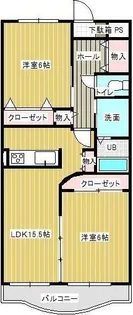 ラフィーナ【1階】の間取り