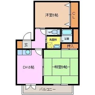 ソリトンハウス【2階】の間取り