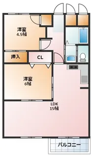 ヤマタケビル【3階】の間取り