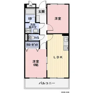 グランメール27【3階】の間取り