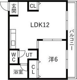 三昌ビル【5階】の間取り