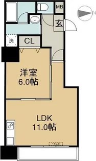 Msビレッジ【8階】の間取り