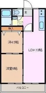 真弓ビル【2階】の間取り