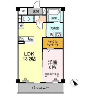 Aggress【3階】の間取り