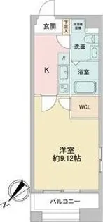GRAN DUKE 四日市【4階】の間取り