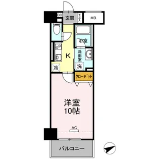 エトワール安島【4階】の間取り