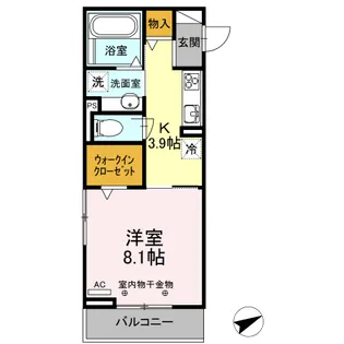 Espacio SuenoⅡ【3階】の間取り