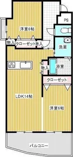 ノーティー【2階】の間取り