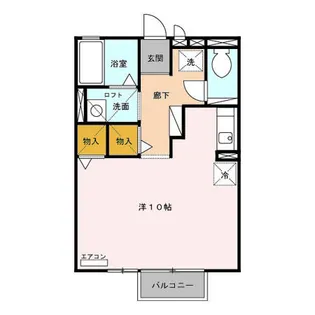 アトリオクレール【2階】の間取り