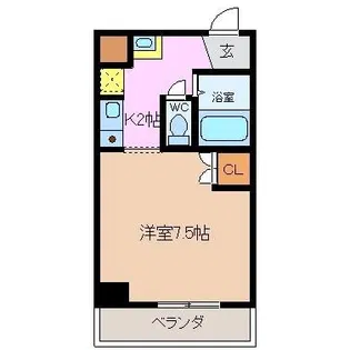 太平洋プラザ【4階】の間取り