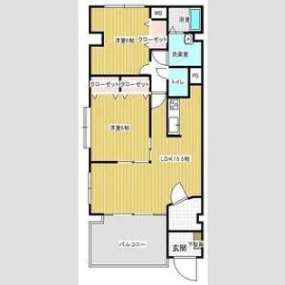 エスポワールⅡ(金場町)【1階】の間取り