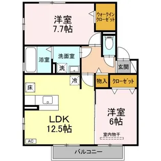 リビングタウン阿倉川 I【2階】の間取り