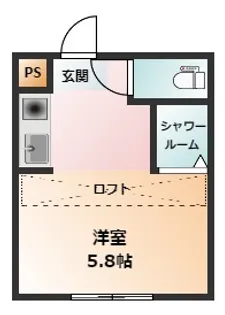 REAL BLOSSOMⅡ芝田【1階】の間取り