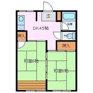 アイティーオービル【306号室】の間取り