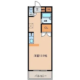 荒木ハイツ【306号室】の間取り