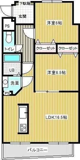 グランドヒルズ【3階】の間取り
