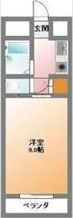 グランパスⅡ【2階】の間取り
