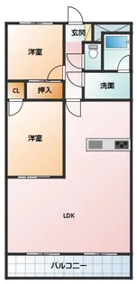 プロミネント四日市【6階】の間取り