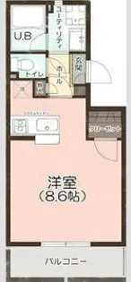 グラン ルーヴル【1階】の間取り