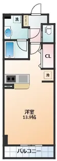 Premium Town Place【902号室】の間取り
